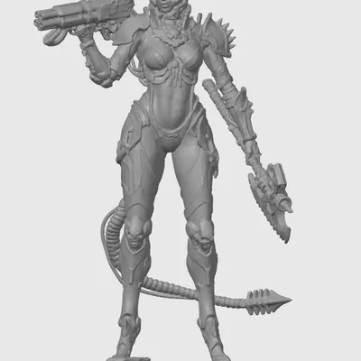 Warhammer cat-girl 11