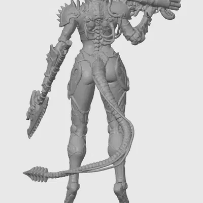 Warhammer cat-girl 11