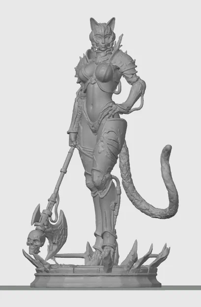 Warhammer cat-girl 12 - Image 1