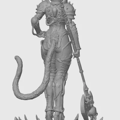 Warhammer cat-girl 12
