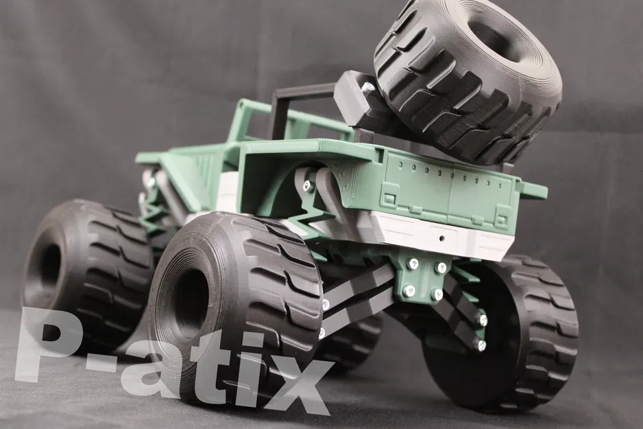 Bad boy Willys – Jeep Willys Monster Truck tùy biến - Image 2