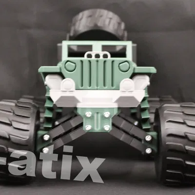 Bad boy Willys – Jeep Willys Monster Truck tùy biến