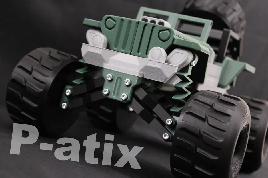 Bad boy Willys – Jeep Willys Monster Truck tùy biến - Image 5