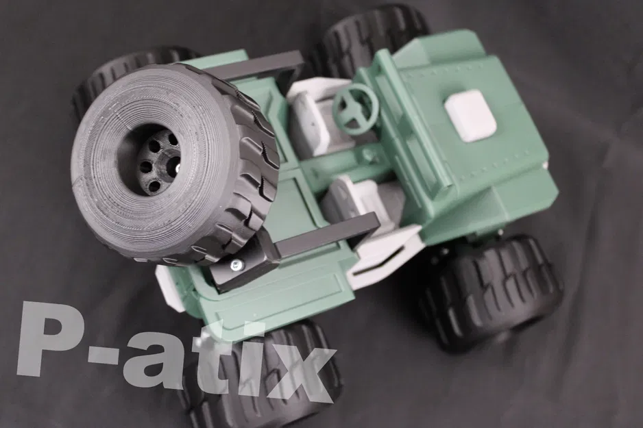 Bad boy Willys – Jeep Willys Monster Truck tùy biến - Image 6