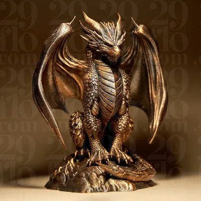 Tượng Rồng Uy Nghi (Majestic Dragon Statue)