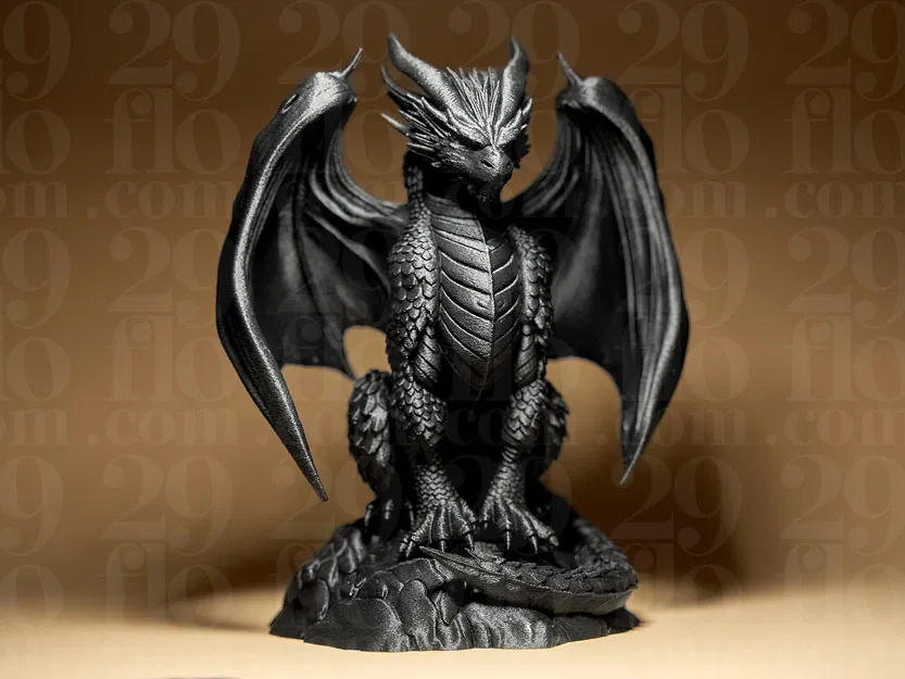 Tượng Rồng Uy Nghi (Majestic Dragon Statue) - Image 2