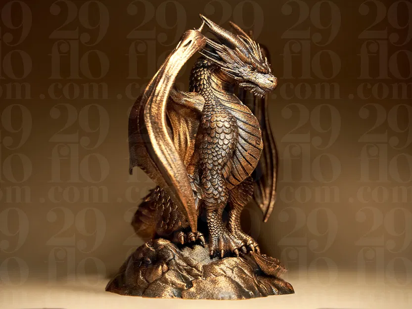 Tượng Rồng Uy Nghi (Majestic Dragon Statue) - Image 3