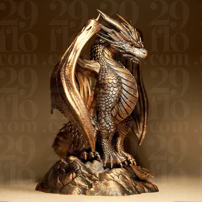 Tượng Rồng Uy Nghi (Majestic Dragon Statue)