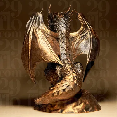 Tượng Rồng Uy Nghi (Majestic Dragon Statue)