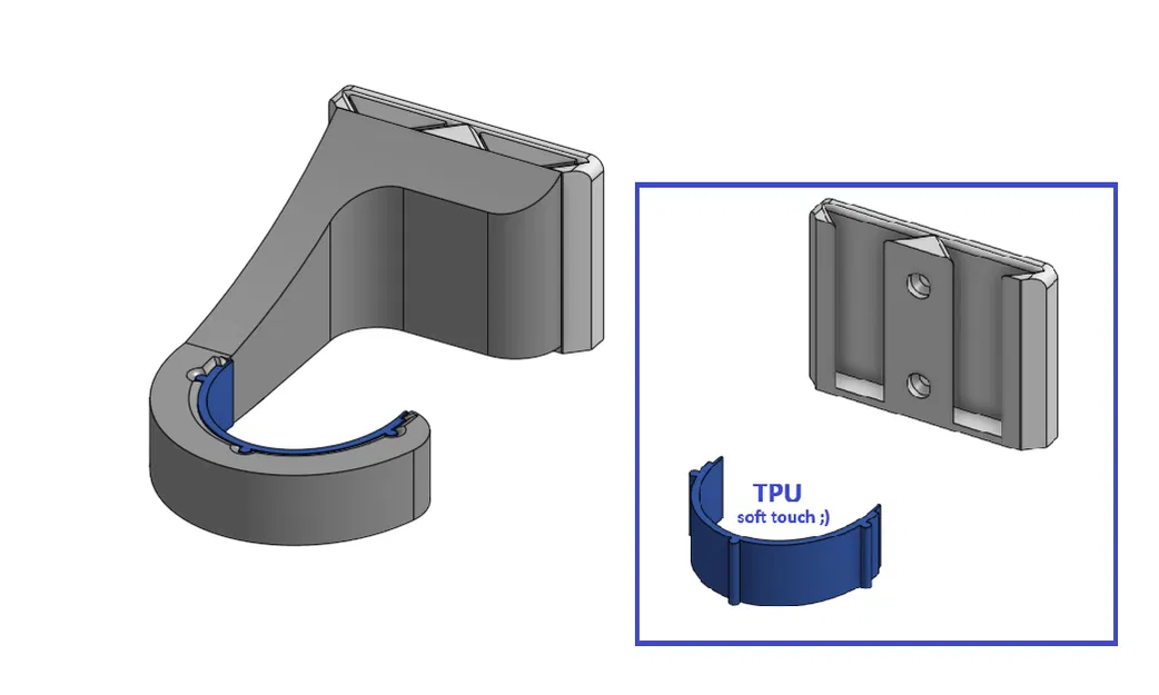 Móc treo xe đạp gắn tường (BIKE WALL HOLDER HOOK) - Image 2