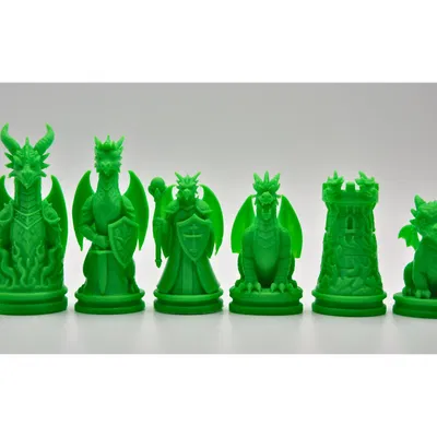 Bộ Cờ Vua Knights v Dragons (Knights đấu Dragons)