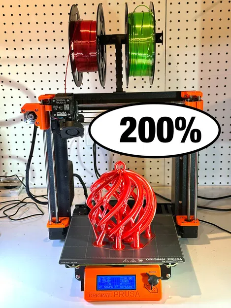 Quả Cầu Noel Xoắn Ốc Hở 2025 (Open Spiral Christmas Ball 2025) - Image 4