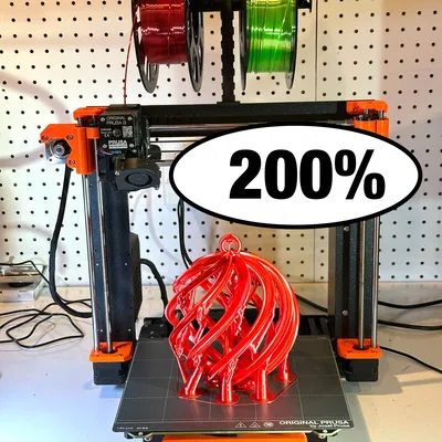 Quả Cầu Noel Xoắn Ốc Hở 2025 (Open Spiral Christmas Ball 2025)