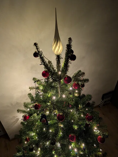 Chóp Cây Thông Noel Xoắn Ốc (Vase Mode) - Image 2