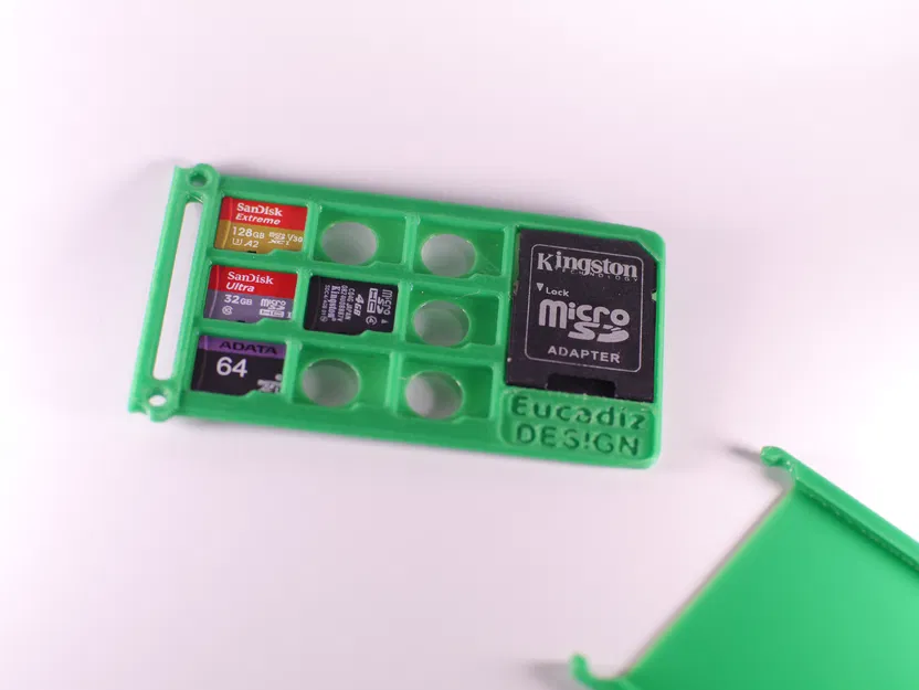Hộp đựng thẻ SD dạng ví (SD Card Holder Wallet) - Image 3