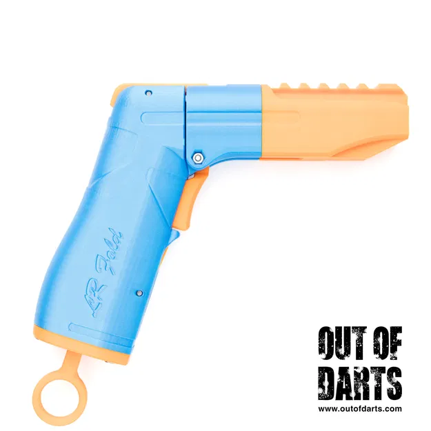 Little Rocket LR Fold – Blaster gập gọn (Foldable) single-shot chạy lò xo - Image 1