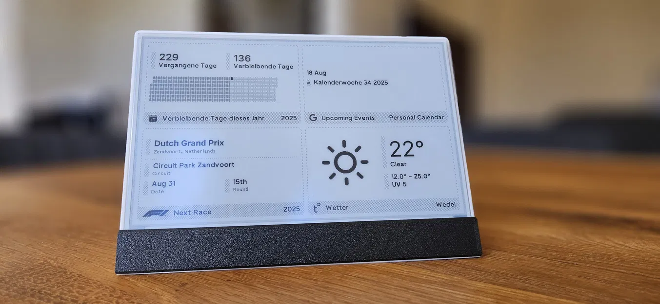 Bản remix vỏ lăng trụ tam giác nâng cấp cho TRMNL 7.5'' (OG) DIY Kit - Image 1