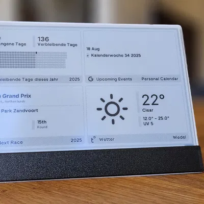 Bản remix vỏ lăng trụ tam giác nâng cấp cho TRMNL 7.5'' (OG) DIY Kit