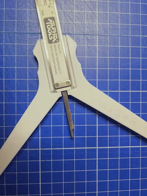 Bộ Caliper Radius Gauge 4 bản đo chính xác, tới Ø400mm, tính toán dễ - Image 1