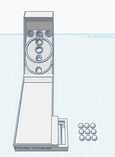 Skee-ball mini để bàn (không cần supports) - Image 1