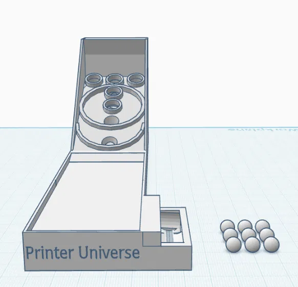 Skee-ball mini để bàn (không cần supports) - Image 2