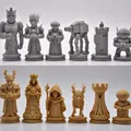 Bộ Cờ Vua Thiên Nhiên (Nature Chess Set) - Thumbnail 2