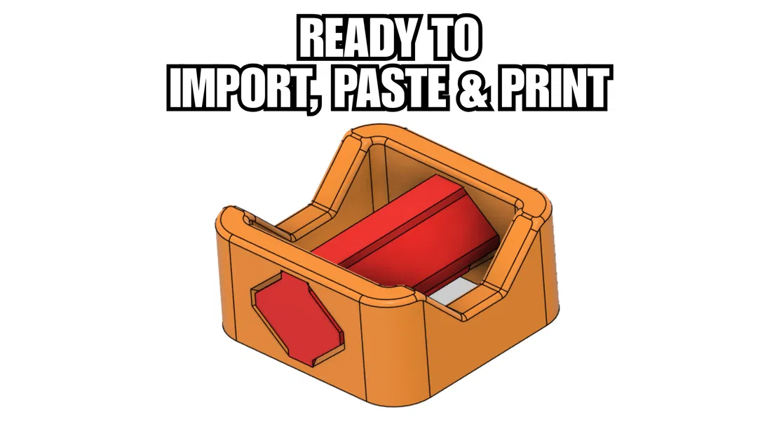 Cơ cấu chốt lò xo in 3D dùng chung (không support, modular hoàn toàn) - Image 3