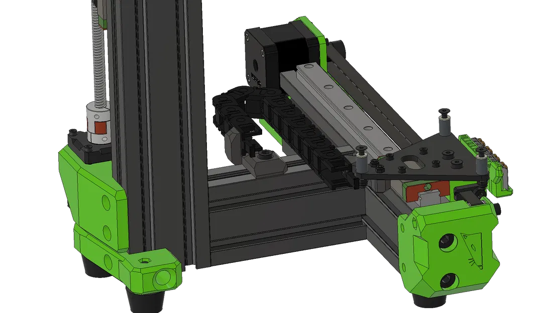 RatRig V-Minion Y Axis Drag-chain (Tương thích VECTOR 3D - PCB Mod) - Image 1