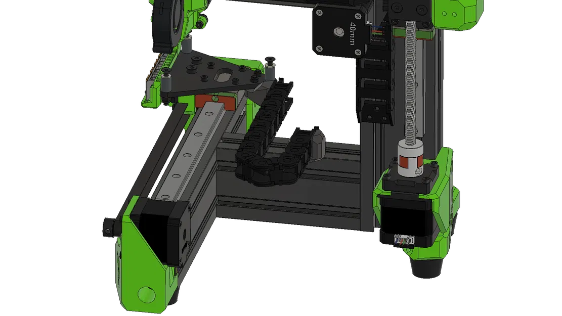 RatRig V-Minion Y Axis Drag-chain (Tương thích VECTOR 3D - PCB Mod) - Image 2