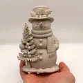 Snowman Ornament – Đồ treo cây thông Người Tuyết - Thumbnail 1