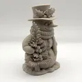 Snowman Ornament – Đồ treo cây thông Người Tuyết - Thumbnail 2