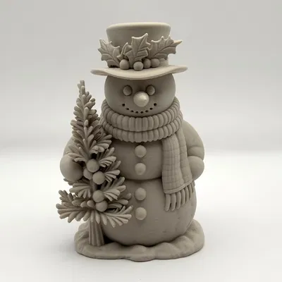 Snowman Ornament – Đồ treo cây thông Người Tuyết