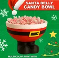 Tô Đựng Kẹo Bụng Ông Già Noel (Santa Belly Candy Bowl) - Thumbnail 1