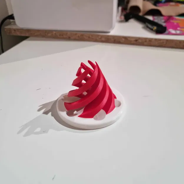 Spiral Fidget Mũ Santa (Santa Hat Spiral Fidget) - Image 4