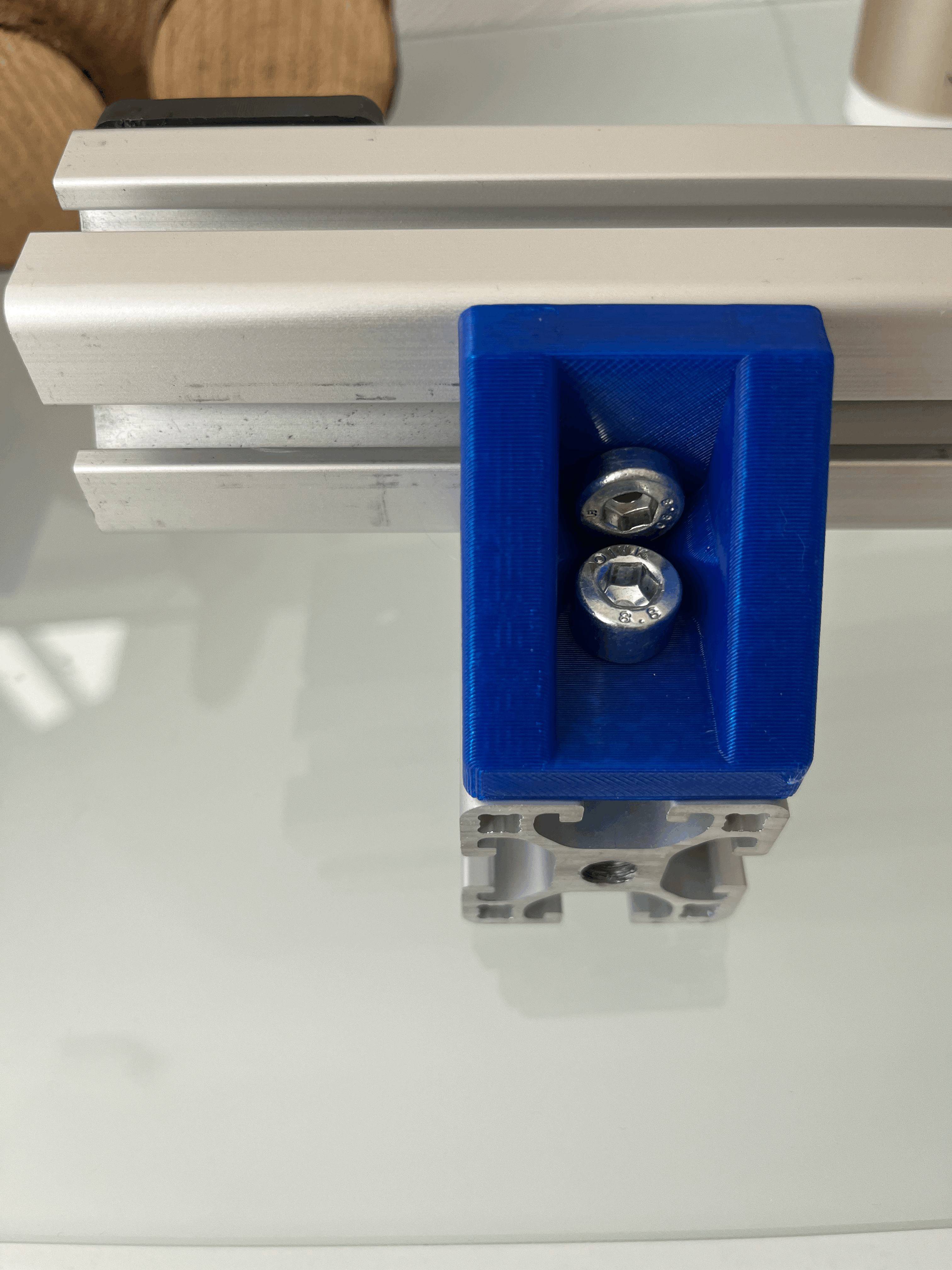 Khớp L Infento (Eckverbinder) cho nhôm định hình 40mm, nut 8 - Thumbnail 2