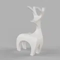 Tượng Tuần Lộc Hiện Đại (Modern Reindeer Sculpture) - Thumbnail 1
