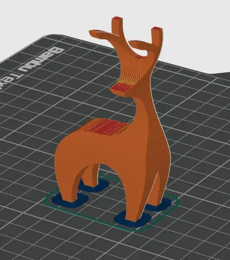 Tượng Tuần Lộc Hiện Đại (Modern Reindeer Sculpture) - Image 3