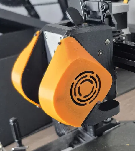 Nắp Ender 3 V3 KE FatBurner kèm chân quạt liền khối (bản cứng hơn) - Image 3