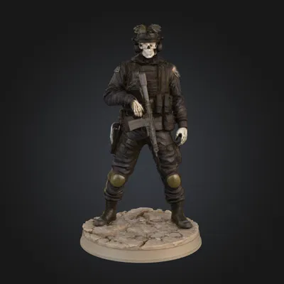 Ghost (CoD) – Tượng Simon "Ghost" Riley