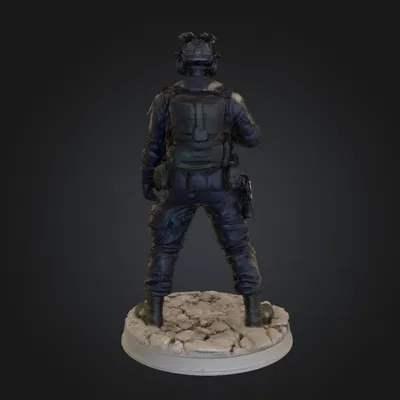 Ghost (CoD) – Tượng Simon "Ghost" Riley