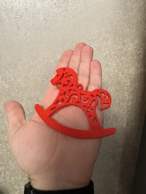 Đồ trang trí ngựa bập bênh - Image 2