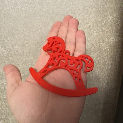 Đồ trang trí ngựa bập bênh