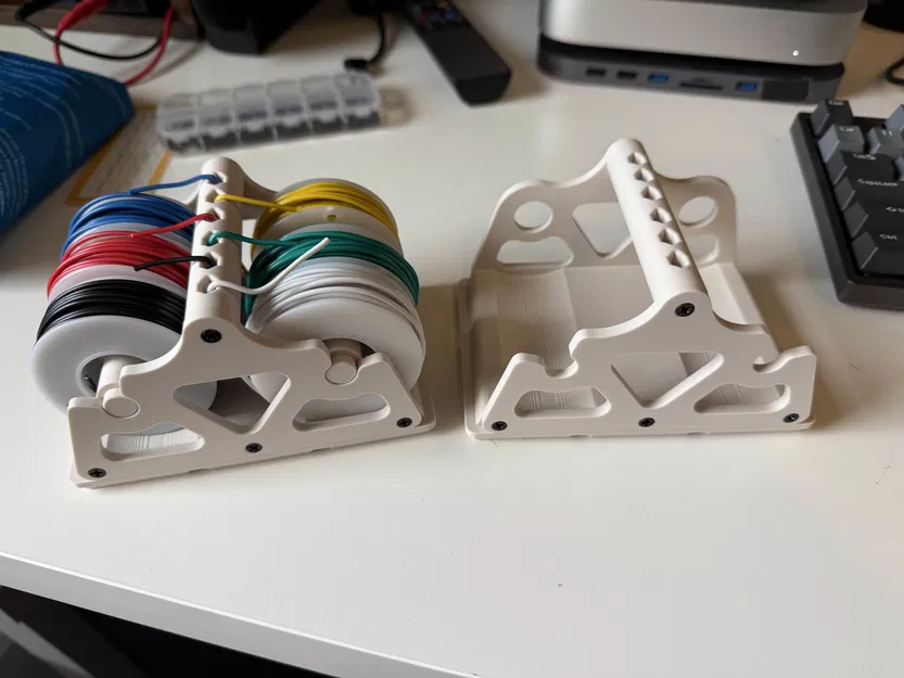 Giá giữ 6 cuộn dây Gridfinity 2x3 - Image 1