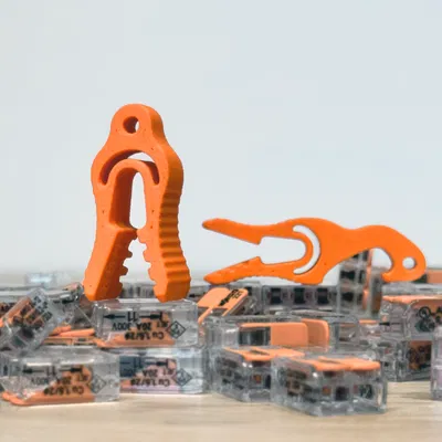 Dụng cụ tuốt & đo dây mini gắn móc khóa – dùng cho Wago 221