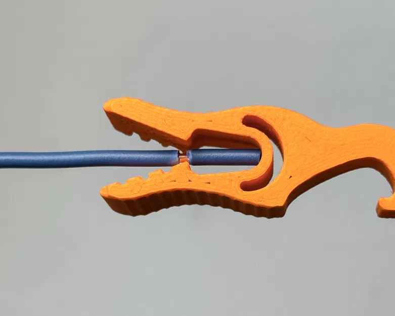 Dụng cụ tuốt & đo dây mini gắn móc khóa – dùng cho Wago 221 - Image 7