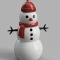 Người tuyết modular có tay trang trí (Modular Snowman with Hands Decoration) - Thumbnail 3