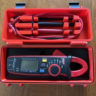 Hộp Rugger cho đồng hồ UNI-T UT-210E (có lót và chỗ cất que đo)