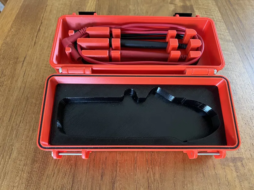 Hộp Rugger cho đồng hồ UNI-T UT-210E (có lót và chỗ cất que đo) - Image 3