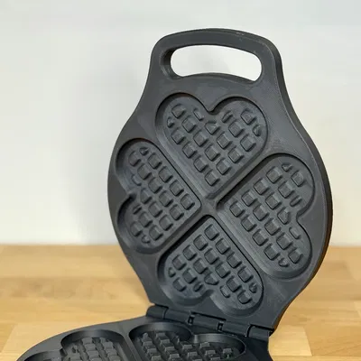 Máy Nướng Waffle Trái Tim – cho thợ làm bánh nhí & ba mẹ mê DIY