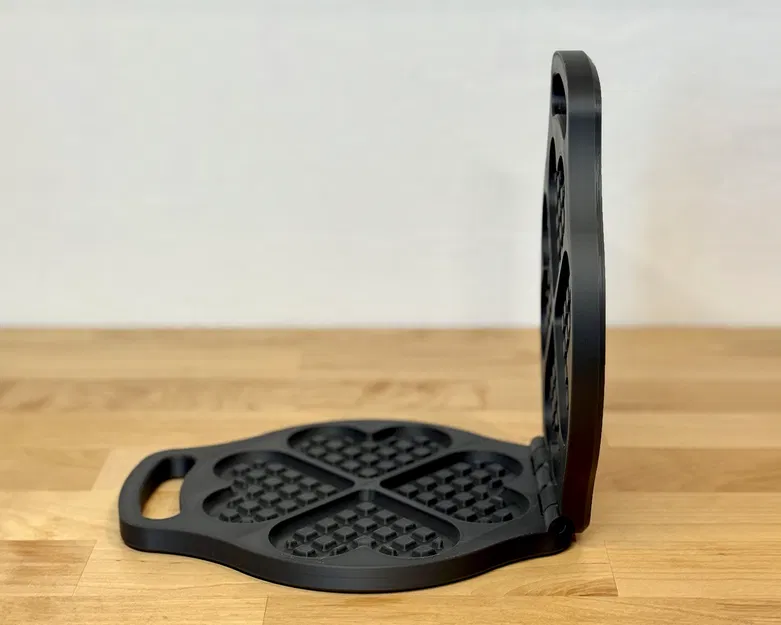 Máy Nướng Waffle Trái Tim – cho thợ làm bánh nhí & ba mẹ mê DIY - Image 7